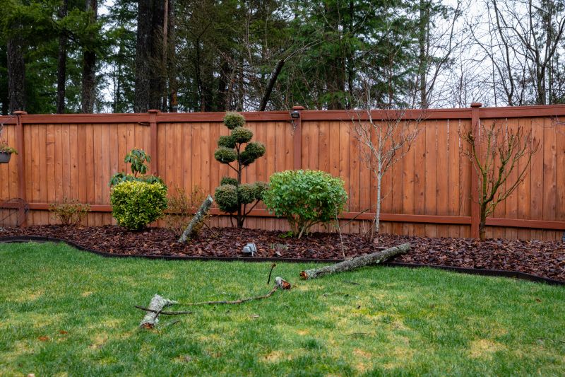 Landscaping and Fencing Integration